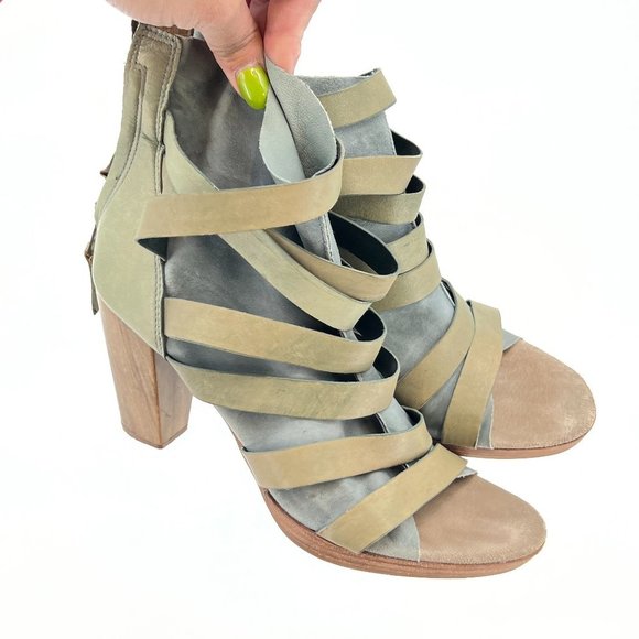 Mjus Straps  Second Skin Leather Sandals - Picture 2 of 10